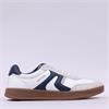 Tommy Bowe Burwett Retro Laced Trainer - White Navy